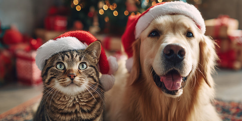 Weihnachten & Silvester mit Hund oder Katze genießen