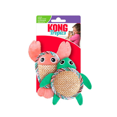 Katzenspielzeug KONG® Tropics Pals 15 cm