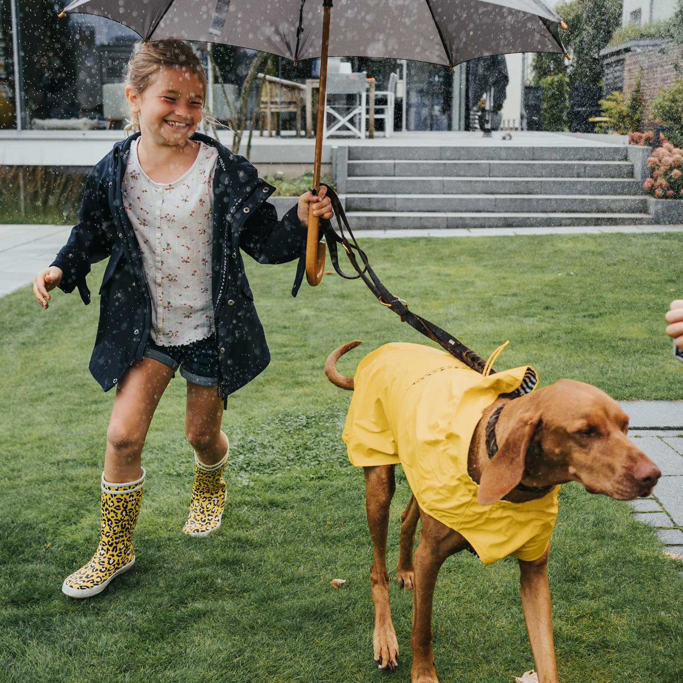 Hunde-Regenmantel Milford (mit Reißverschluss)