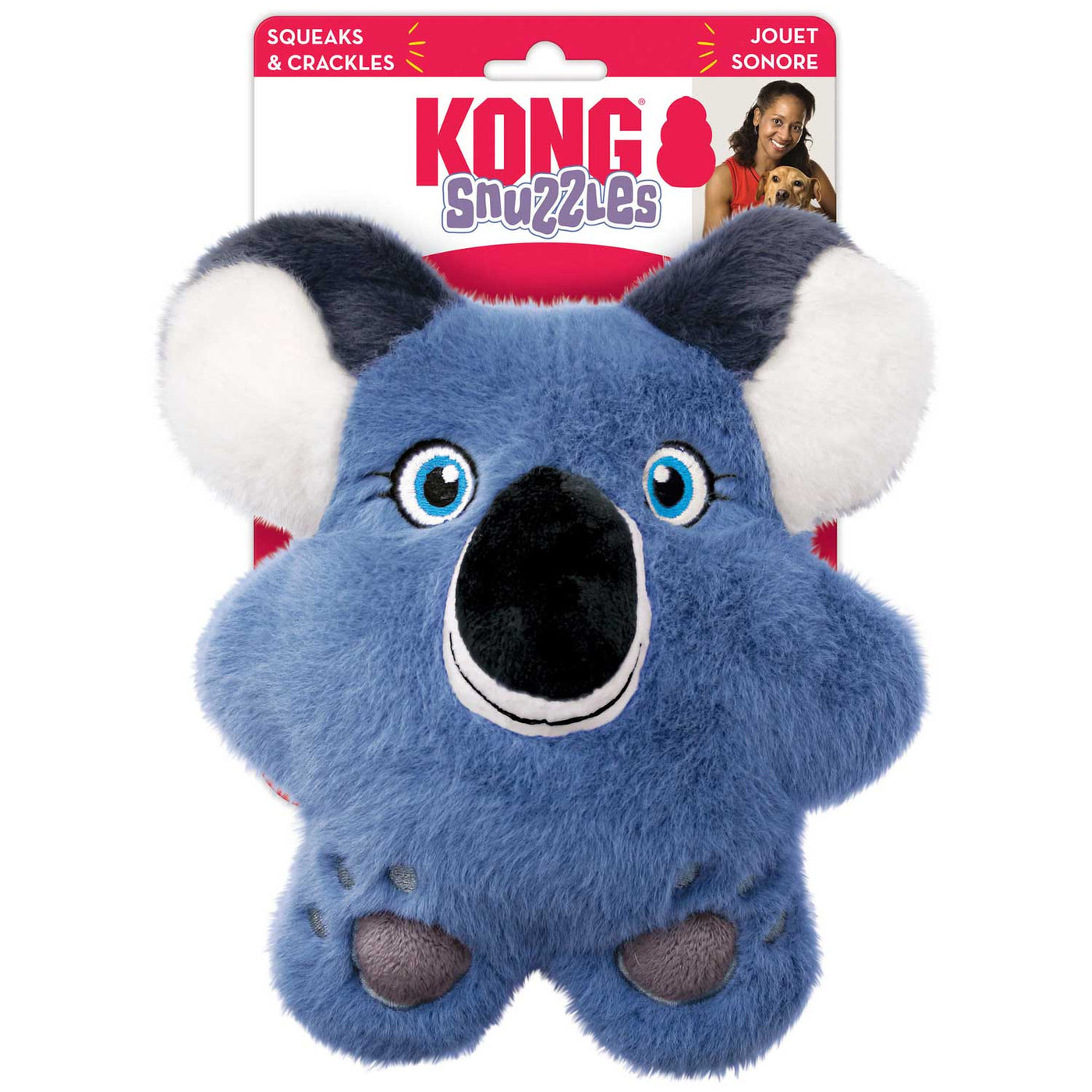 Hundespielzeug KONG® Snuzzles Kiddos Koala 22 x 22 cm