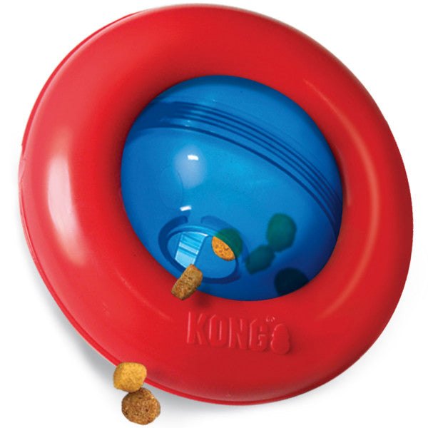 Hundespielzeug KONG® Gyro Ø = 17 cm